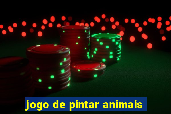 jogo de pintar animais